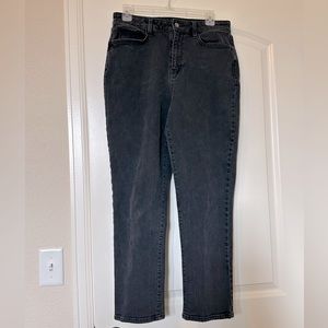 Black stone washed Arizona Juniors jeans size 11